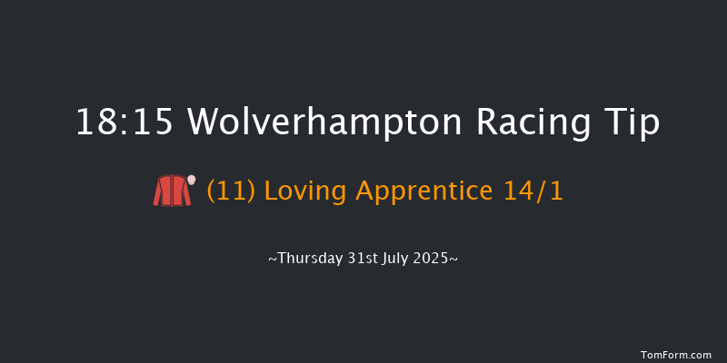 Wolverhampton 18-15 (Class 4) 6f Tue 22nd Jul 2025