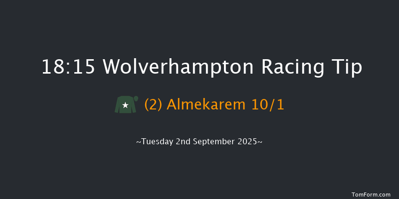 Wolverhampton 18-15 (Class 5) 8f Tue 19th Aug 2025