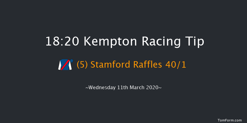 32Red Handicap Kempton 18:20 Handicap (Class 3) 16f Mon 9th Mar 2020