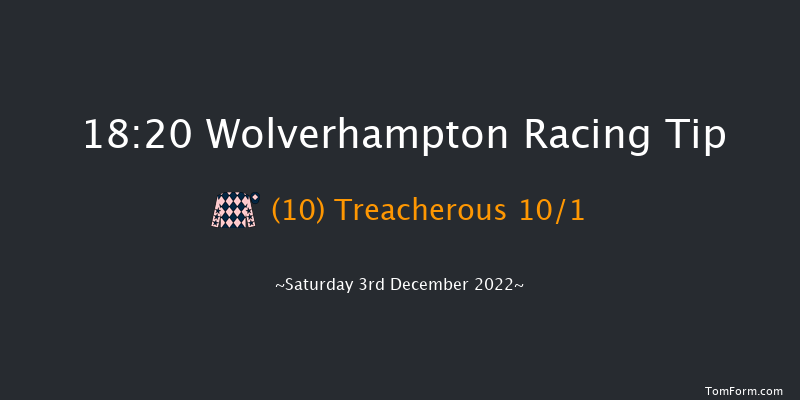 Wolverhampton 18:20 Handicap (Class 4) 6f Tue 29th Nov 2022