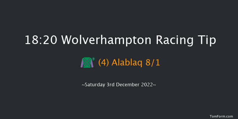 Wolverhampton 18:20 Handicap (Class 4) 6f Tue 29th Nov 2022