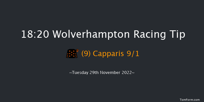 Wolverhampton 18:20 Handicap (Class 6) 8.5f Mon 28th Nov 2022