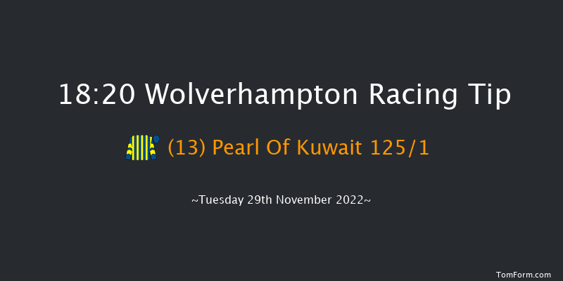 Wolverhampton 18:20 Handicap (Class 6) 8.5f Mon 28th Nov 2022