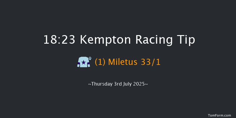 Kempton 18-23 (Class 4) 8f Wed 25th Jun 2025