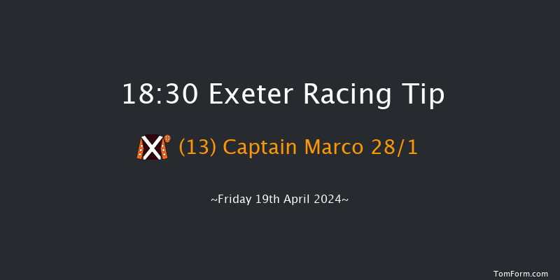 Exeter  18:30 Handicap Hurdle (Class 5) 23f Sun 7th Apr 2024