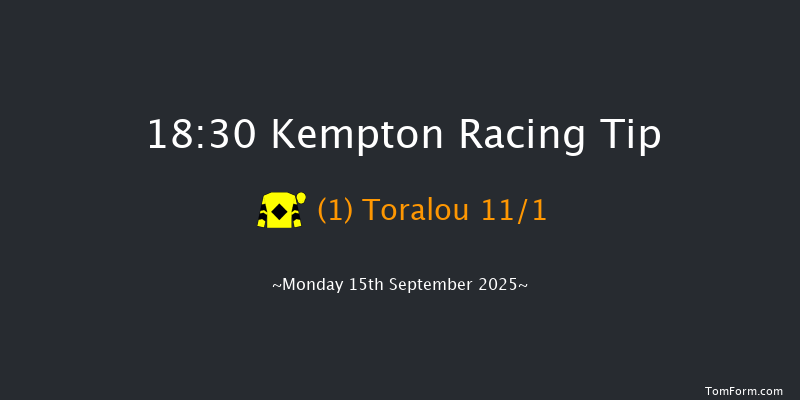 Kempton 18-30 (Class 5) 8f Sat 6th Sep 2025