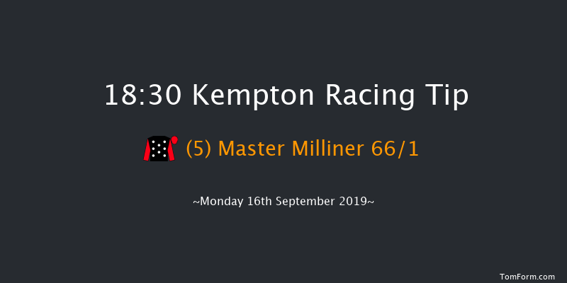 Kempton 18:30 Maiden (Class 5) 8f Wed 11th Sep 2019