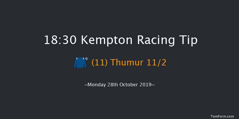 Kempton 18:30 Maiden (Class 5) 8f Wed 23rd Oct 2019