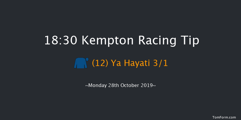 Kempton 18:30 Maiden (Class 5) 8f Wed 23rd Oct 2019