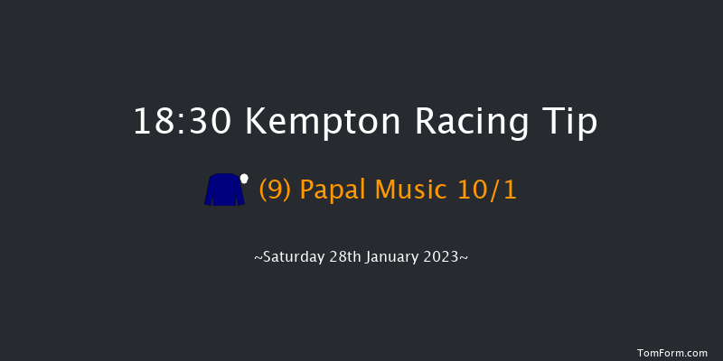 Kempton 18:30 Maiden (Class 5) 8f Wed 25th Jan 2023