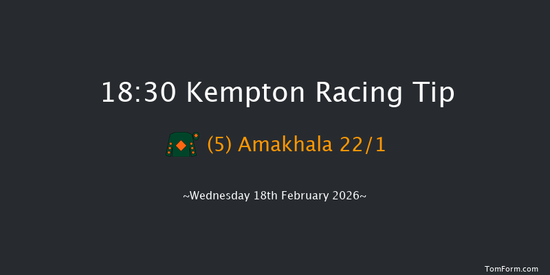 Kempton 18-30 (Class 6) 7f Wed 11th Feb 2026