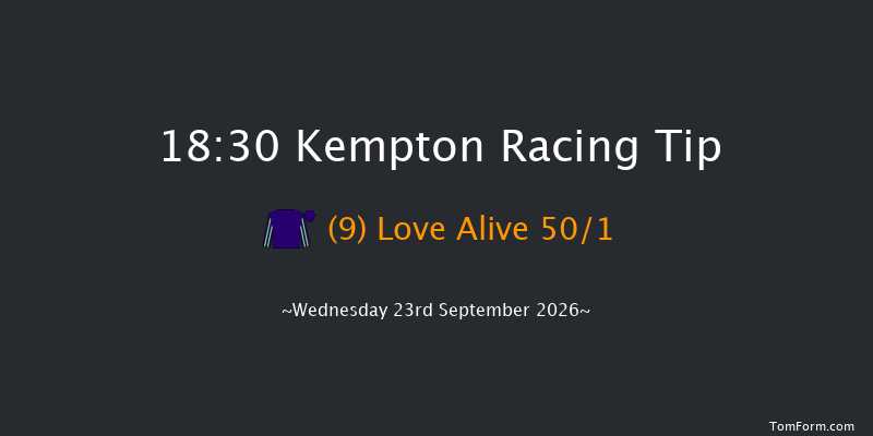 Kempton 18-30 (Class 6) 6f Mon 14th Sep 2026