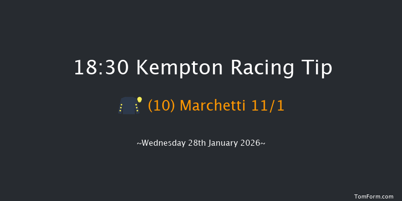 Kempton 18-30 (Class 6) 8f Wed 21st Jan 2026