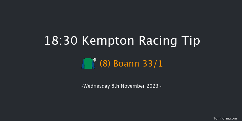 Kempton 18:30 Handicap (Class 4) 6f Mon 6th Nov 2023