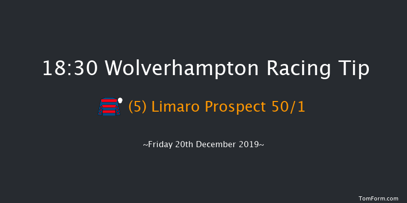 Wolverhampton 18:30 Stakes (Class 5) 6f Thu 19th Dec 2019