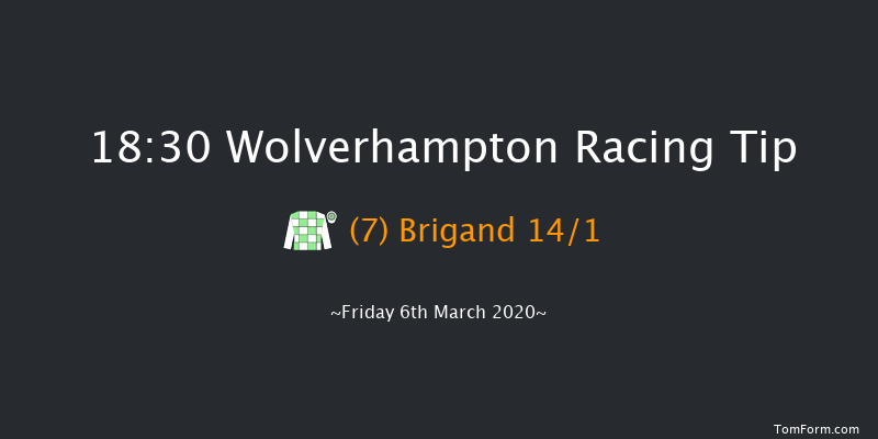 Bombardier British Hopped Amber Beer Handicap (Div 2) Wolverhampton 18:30 Handicap (Class 6) 7f Mon 2nd Mar 2020