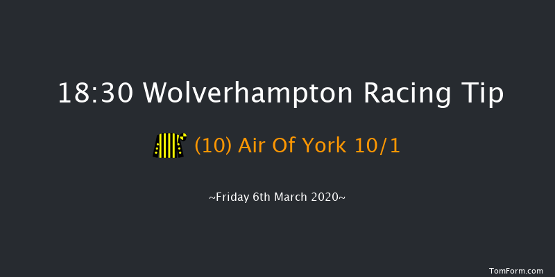 Bombardier British Hopped Amber Beer Handicap (Div 2) Wolverhampton 18:30 Handicap (Class 6) 7f Mon 2nd Mar 2020