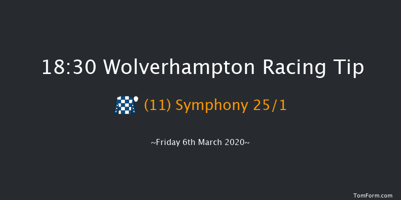 Bombardier British Hopped Amber Beer Handicap (Div 2) Wolverhampton 18:30 Handicap (Class 6) 7f Mon 2nd Mar 2020