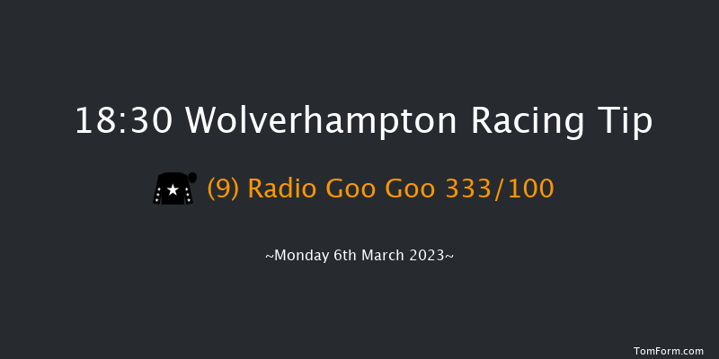 Wolverhampton 18:30 Stakes (Class 4) 6f Sat 4th Mar 2023
