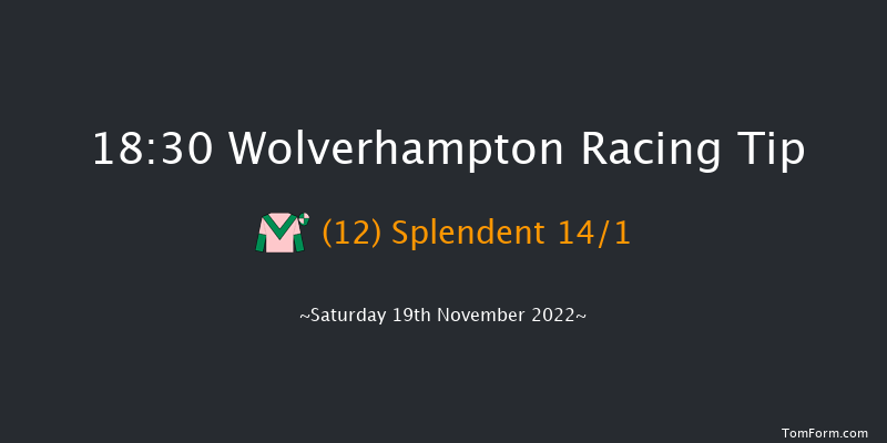 Wolverhampton 18:30 Handicap (Class 3) 9.5f Mon 14th Nov 2022