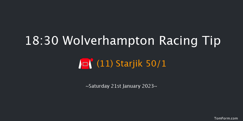 Wolverhampton 18:30 Handicap (Class 5) 6f Thu 19th Jan 2023