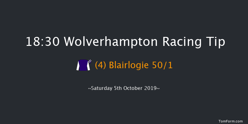 Wolverhampton 18:30 Stakes (Class 5) 7f Thu 3rd Oct 2019