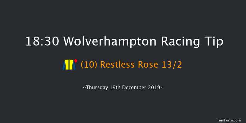 Wolverhampton 18:30 Handicap (Class 4) 6f Mon 16th Dec 2019