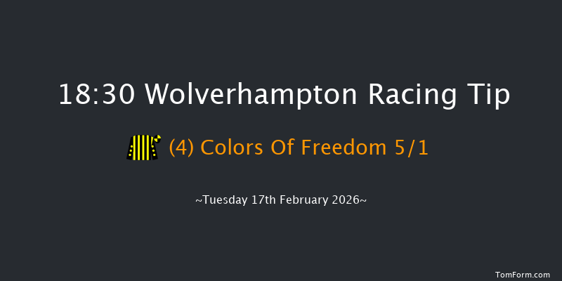 Wolverhampton 18-30 (Class 6) 5f Mon 16th Feb 2026