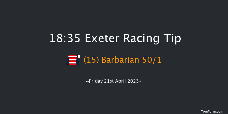 Exeter 18:35 Handicap Hurdle (Class 5) 23f Tue 11th Apr 2023