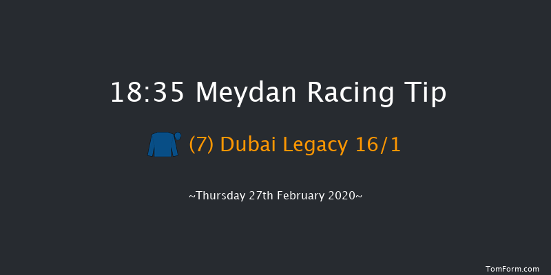 District One Mansions Trophy Handicap - Turf Meydan 18:35 7f 14 run District One Mansions Trophy Handicap - Turf Thu 20th Feb 2020
