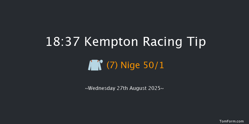 Kempton 18-37 (Class 5) 7f Wed 20th Aug 2025