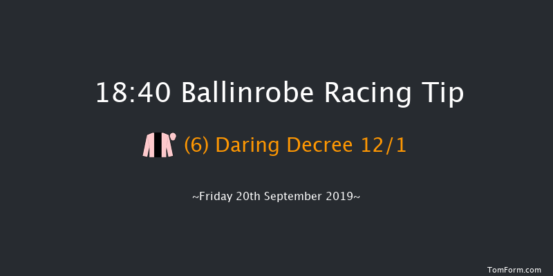 Ballinrobe 18:40 Handicap Chase 17f Tue 27th Aug 2019