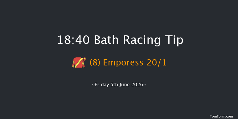 Bath 18-40 (Class 5) 5f Tue 26th May 2026