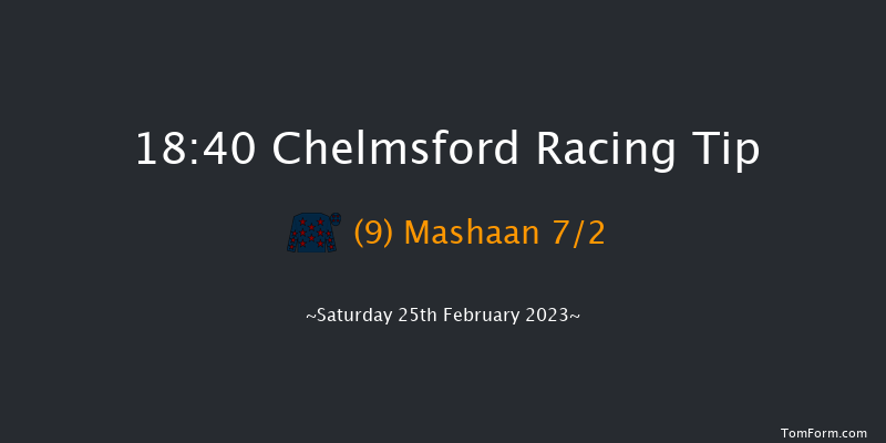Chelmsford 18:40 Handicap (Class 6) 6f Thu 16th Feb 2023
