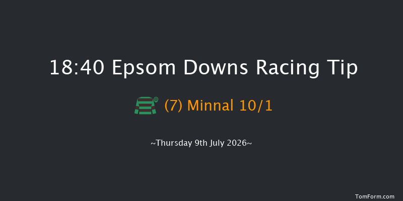 Epsom Downs 18-40 (Class 4) 7f Wed 1st Jul 2026