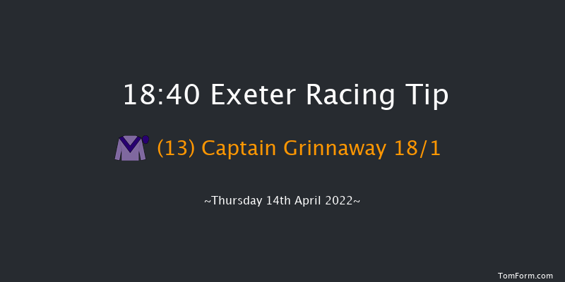 Exeter 18:40 Handicap Hurdle (Class 5) 23f Tue 5th Apr 2022