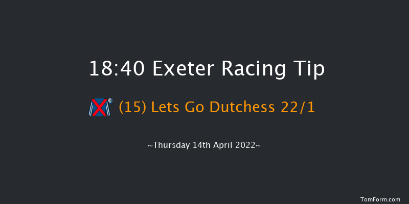 Exeter 18:40 Handicap Hurdle (Class 5) 23f Tue 5th Apr 2022
