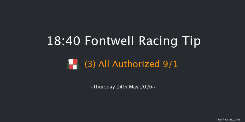 Fontwell 18-40 (Class 5) 19f Wed 6th May 2026
