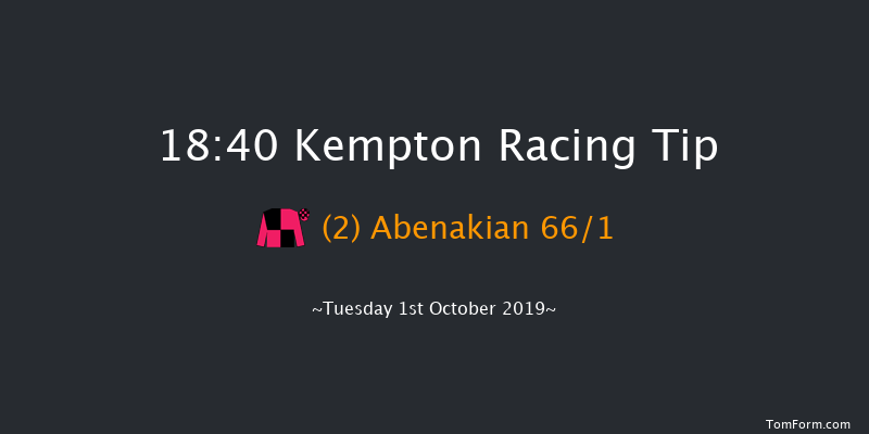Kempton 18:40 Stakes (Class 6) 7f Wed 25th Sep 2019