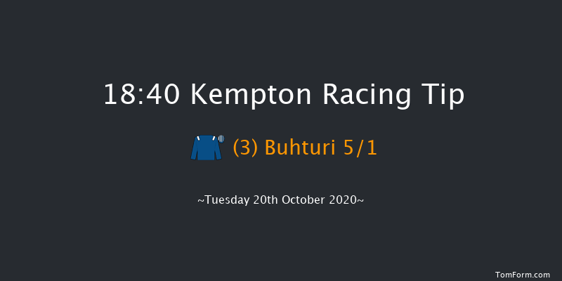 Unibet 3 Uniboosts A Day Handicap Kempton 18:40 Handicap (Class 4) 6f Sun 18th Oct 2020