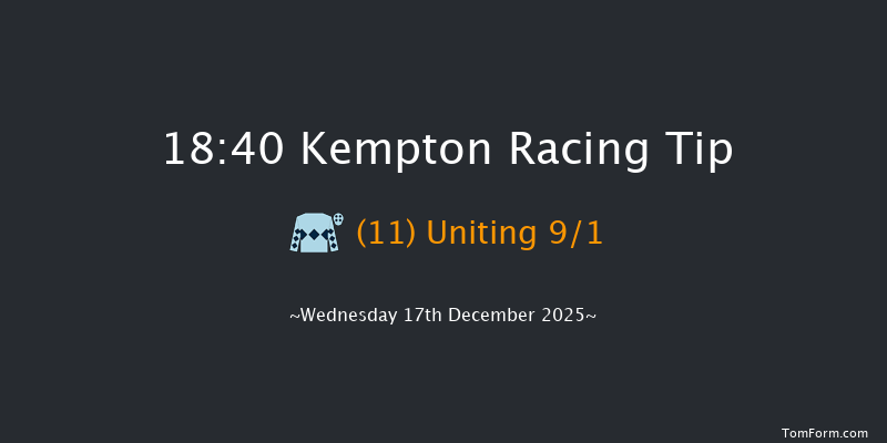 Kempton 18-40 (Class 3) 8f Wed 10th Dec 2025