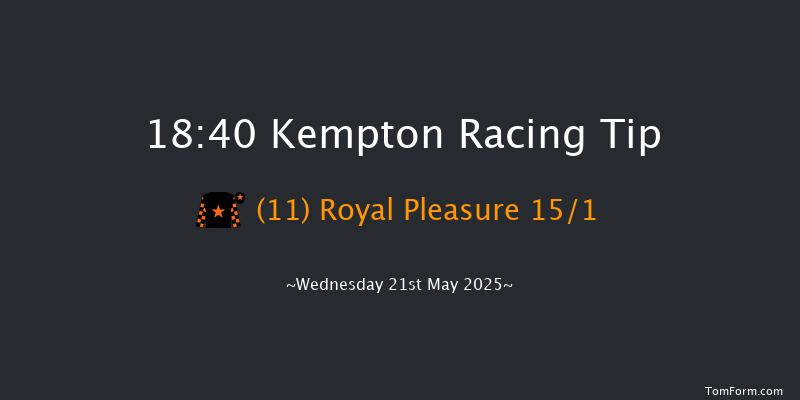 Kempton 18-40 (Class 5) 8f Thu 15th May 2025