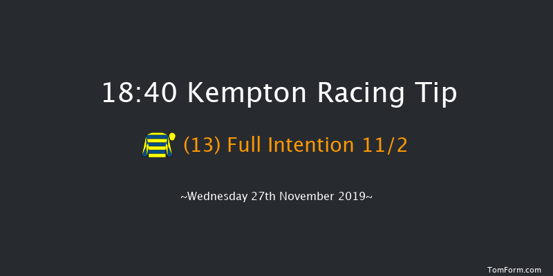Kempton 18:40 Handicap (Class 4) 7f Mon 25th Nov 2019