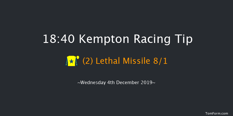 Kempton 18:40 Handicap (Class 4) 8f Fri 29th Nov 2019