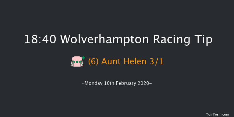Heed Your Hunch At Betway Handicap (Div 1) Wolverhampton 18:40 Handicap (Class 6) 10f Sat 8th Feb 2020