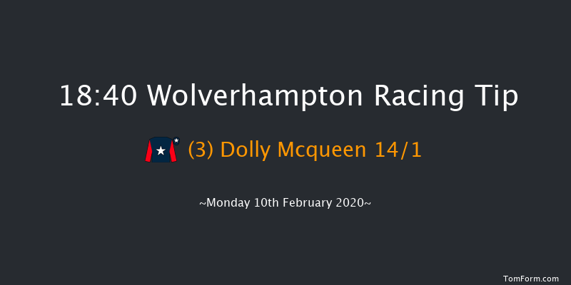Heed Your Hunch At Betway Handicap (Div 1) Wolverhampton 18:40 Handicap (Class 6) 10f Sat 8th Feb 2020