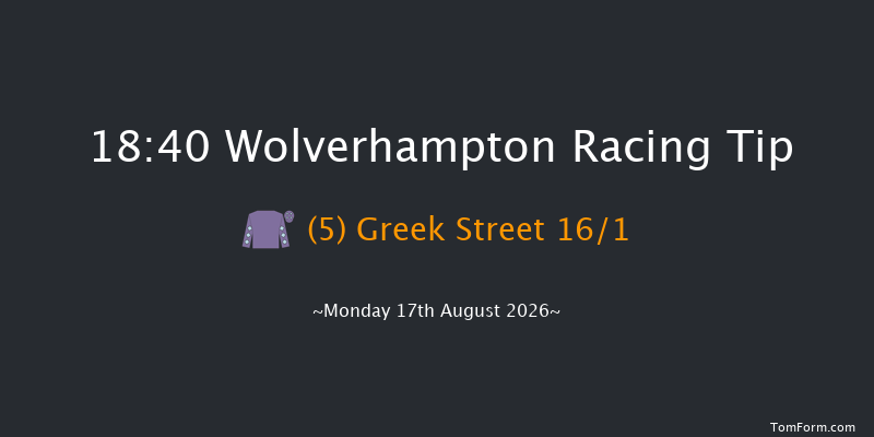 Wolverhampton 18-40 (Class 5) 6f Fri 31st Jul 2026