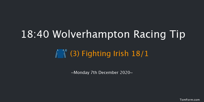 Bombardier 'March To Your Own Drum' Handicap Wolverhampton 18:40 Handicap (Class 4) 7f Sat 5th Dec 2020