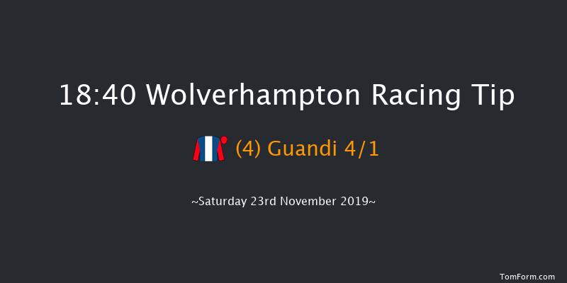 Wolverhampton 18:40 Claimer (Class 5) 10f Mon 18th Nov 2019