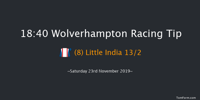 Wolverhampton 18:40 Claimer (Class 5) 10f Mon 18th Nov 2019